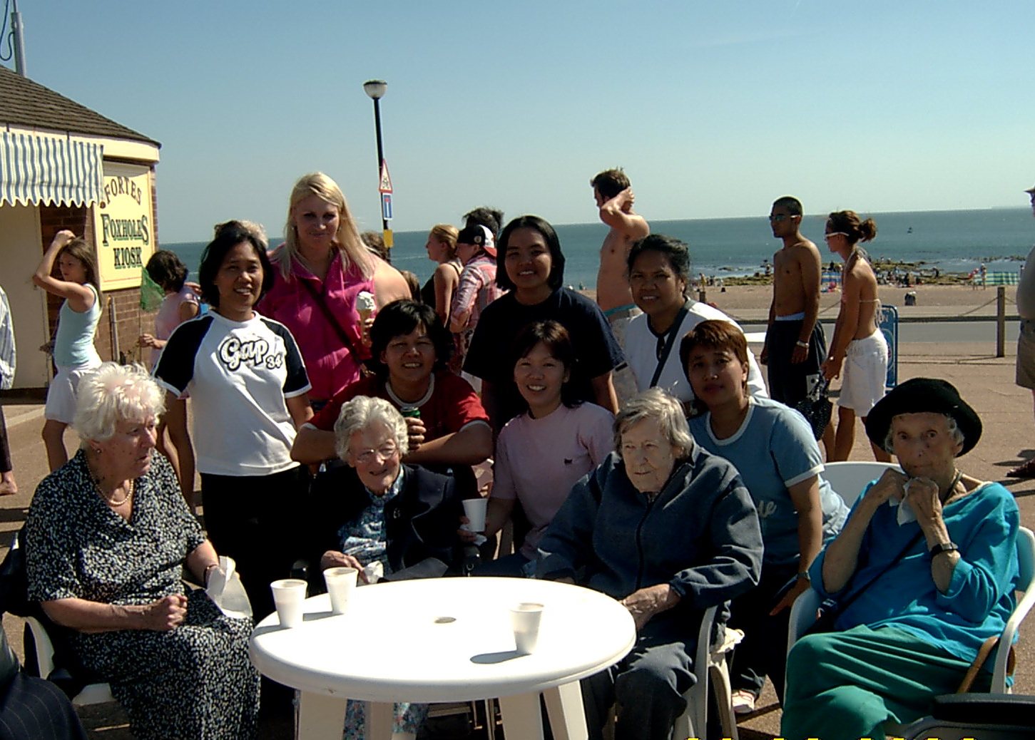 Residents and Staff at Exmouth