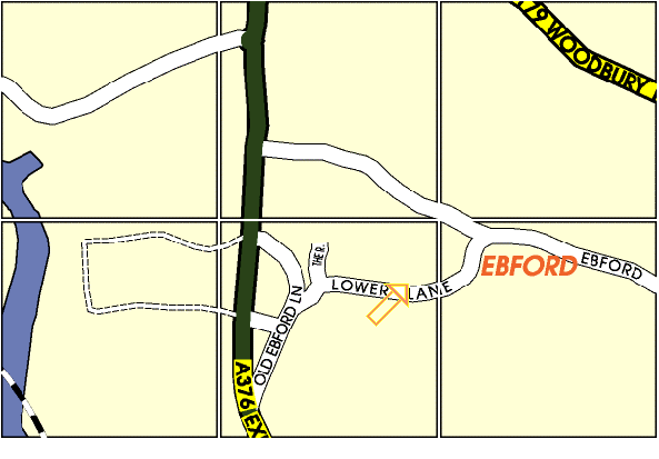 Smaller Ebford Map